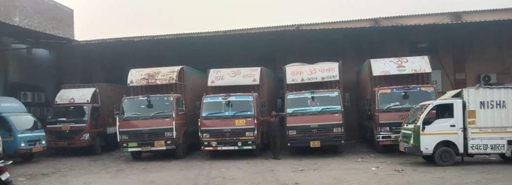 Nisha Transport fleet yard photo